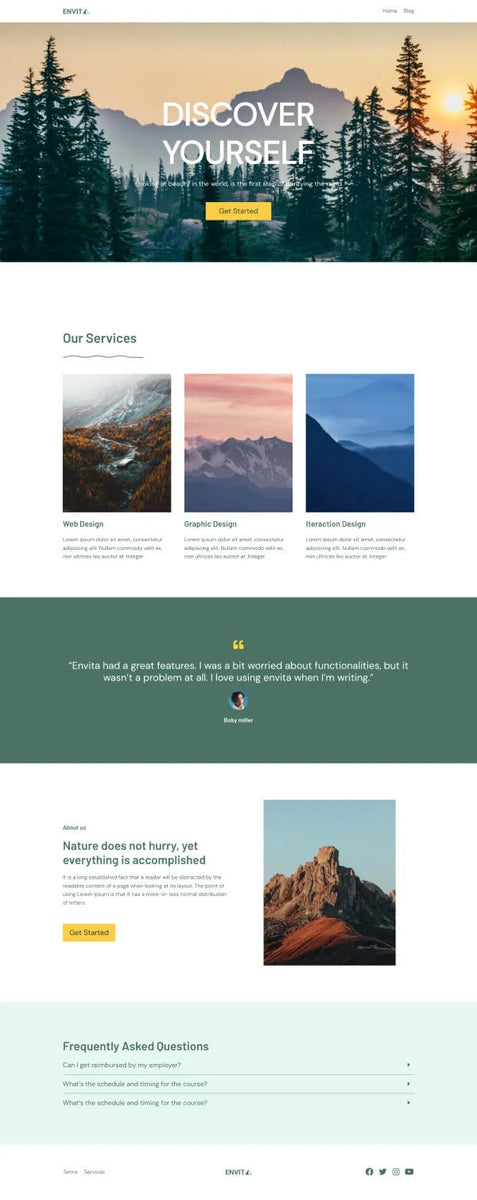 Natural Forest Theme – nacgo!